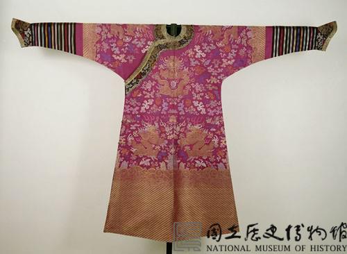 紫金妝花蟒袍藏品圖，第1張