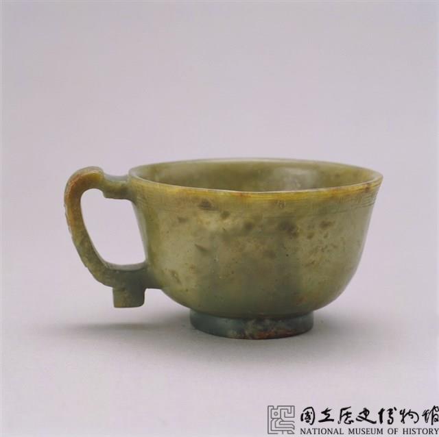 青玉耳杯藏品圖，第1張