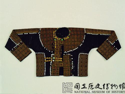 魯凱族男子長袖短上衣藏品圖，第1張