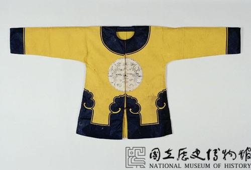 石黃色麻質轎衣藏品圖，第1張