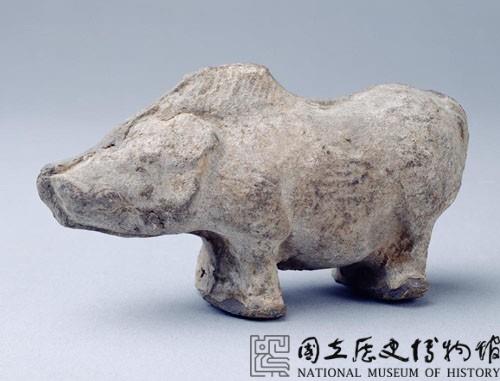 灰陶豬藏品圖，第1張
