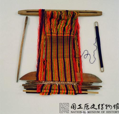 阿美族水平背帶織布機藏品圖，第1張
