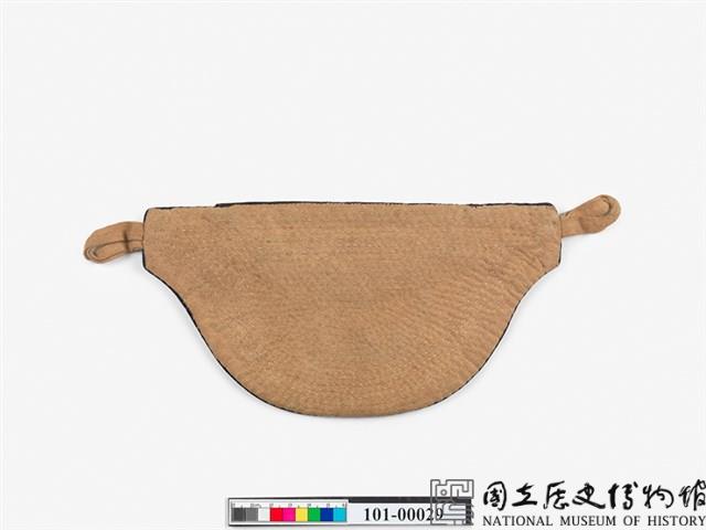 十字繡方格紋抱腹荷包藏品圖，第2張