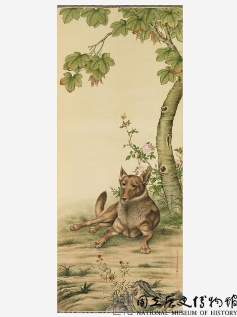 桐狗花卉圖藏品圖，第1張