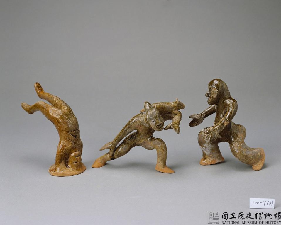 綠釉歌舞伎樂俑群藏品圖，第3張