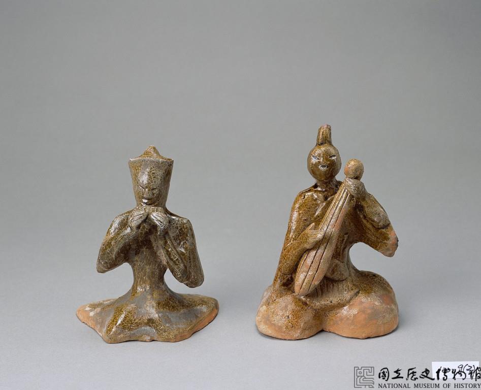 綠釉歌舞伎樂俑群藏品圖，第2張