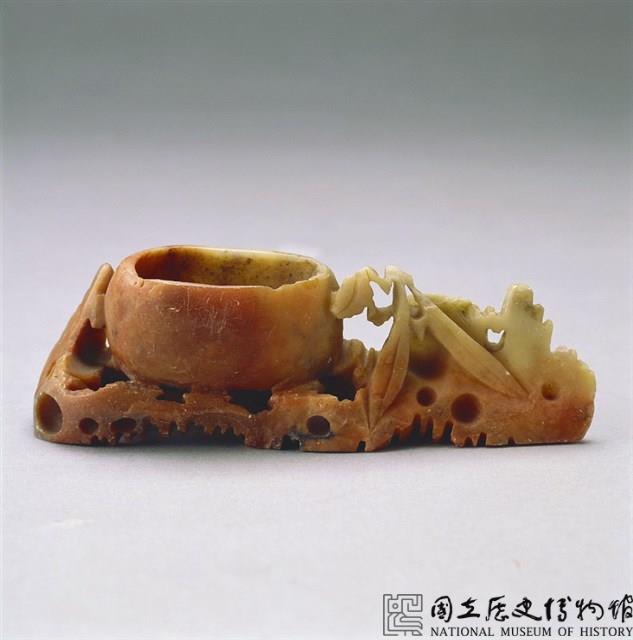 青田石雕水盂藏品圖，第1張