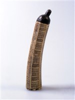 骨彫硝藥筒藏品圖，第1張