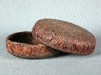 籐編珠寶盒-蓋藏品圖，第1張