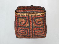 竹編煙絲盒藏品圖，第1張