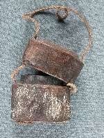 角製皮煙盒-蓋藏品圖，第1張