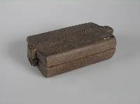 木彫釣魚具盒 藏品圖，第1張