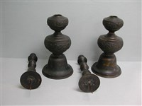 圓形燭台藏品圖，第1張