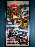 道壇畫(中尊)藏品圖，第5張