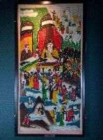 道壇畫(中尊)藏品圖，第7張