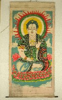 道壇畫(左佛?)藏品圖，第1張