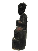 灶君木雕藏品圖，第3張