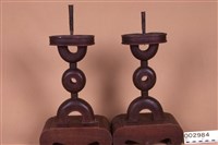 木製燭台藏品圖，第1張