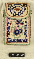 煙絲刺繡袋藏品圖，第1張