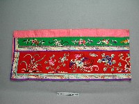 繡花門簾藏品圖，第1張