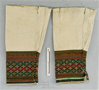 繡花腳籠藏品圖，第1張