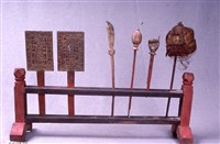 案桌神牌架藏品圖，第1張