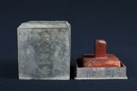 神像(盒蓋)藏品圖，第1張