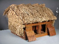 主屋模型(頂前)藏品圖，第1張