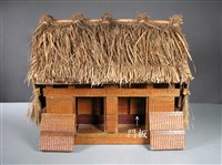 主屋模型(門板)藏品圖，第1張
