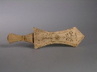 木雕佩刀藏品圖，第1張