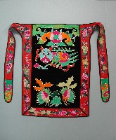 繡花背帶藏品圖，第1張