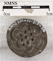 打銀器(花紋模板)藏品圖，第2張