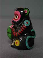 泥哨(猴)藏品圖，第2張