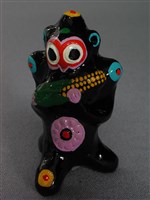 泥哨(猴)藏品圖，第1張