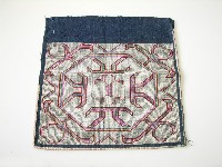 揹兒帶繡片藏品圖，第1張