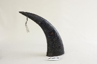 牛角酒杯藏品圖，第2張