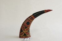 牛角酒杯藏品圖，第1張