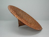 右式竹篾斗笠藏品圖，第2張