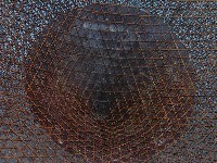 右式竹篾斗笠藏品圖，第3張