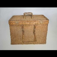 藤編置物籃藏品圖，第2張