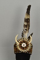 排灣男頭飾藏品圖，第1張