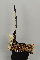 排灣男頭飾藏品圖，第2張