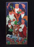 彩繪土地公像藏品圖，第1張