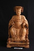 媽祖木雕神像藏品圖，第1張