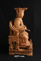 媽祖木雕神像藏品圖，第2張