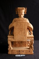 媽祖木雕神像藏品圖，第3張