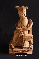 媽祖木雕神像藏品圖，第4張