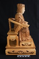 媽祖錦雕神像(椅)藏品圖，第1張