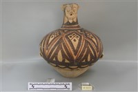 彩陶人面壺藏品圖，第1張