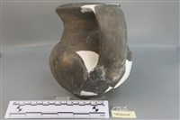 黑陶雙耳罐藏品圖，第2張